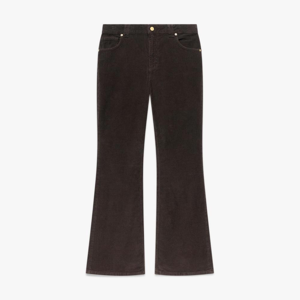 Mint Velvet Cord Flared Trousers